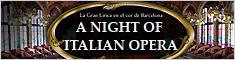 A night of Italian opera A night of Italian opera